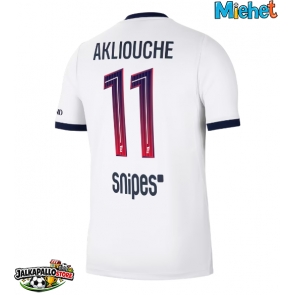 Paris Saint-Germain Maghnes Akliouche #11 Vieraspaita 2026-27 Lyhythihainen